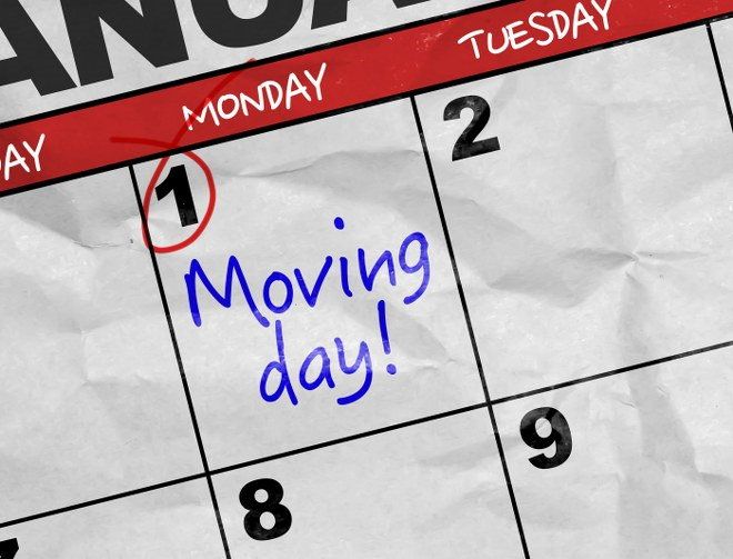 choose the moving day
