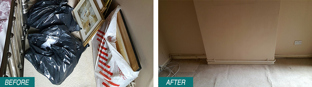 Paddington House Recycling W2 Before After Photo